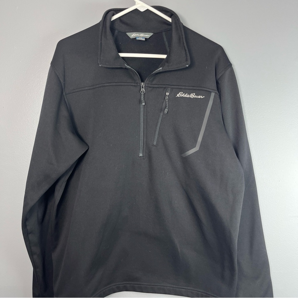 Eddie Bauer Men's First Ascent Half-Zip Fleece Size Larg hiking camping golfing